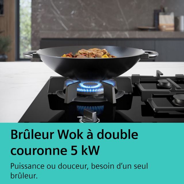Siemens plaque de cuisson 5 feux 75cm ec7a5sb90