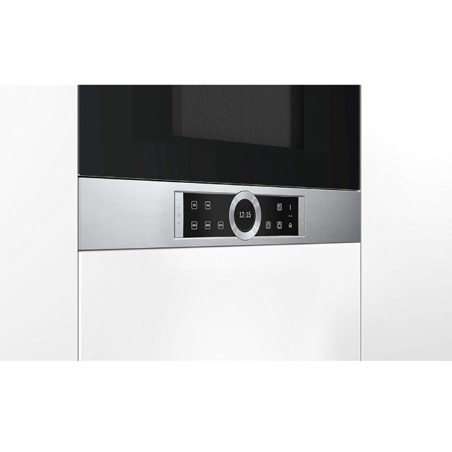 Bosch micro ondes encastrable série 8 BFL634GS1