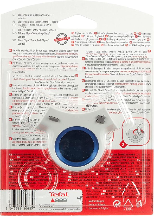 Seb minuteur clipso control X1060001 (pièce)