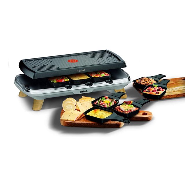 Tefal gourmet 10 raclette 3en1 RE610d12