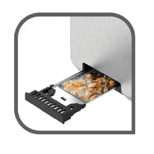 Tefal grill pain inox 850W TT321D10