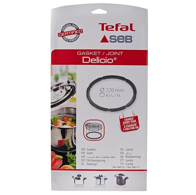 Seb joint autocuiseur inox delicio 980157 (pièce)