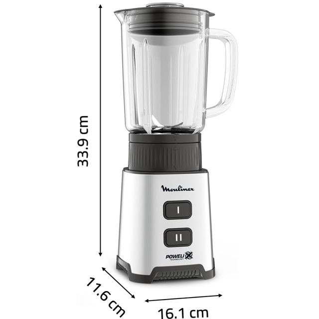 Moulinex Blender Pulseo Métal LM17GD10