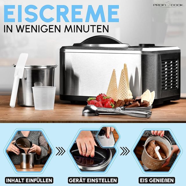 ProfiCook yaourtière et sorbetière PC-ICM 1268