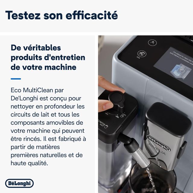 Delonghi nettoyant cafétiere eco multiclean DLSC550 (pièce)