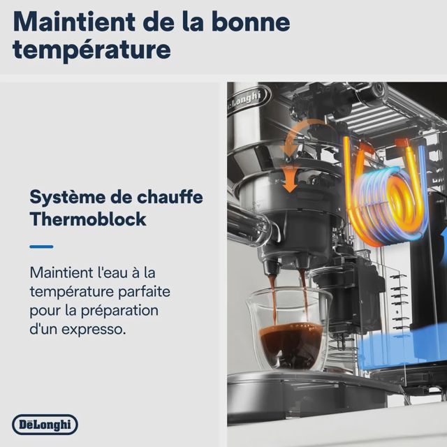 Delonghi cafétiere dedica arte EC885.M metal