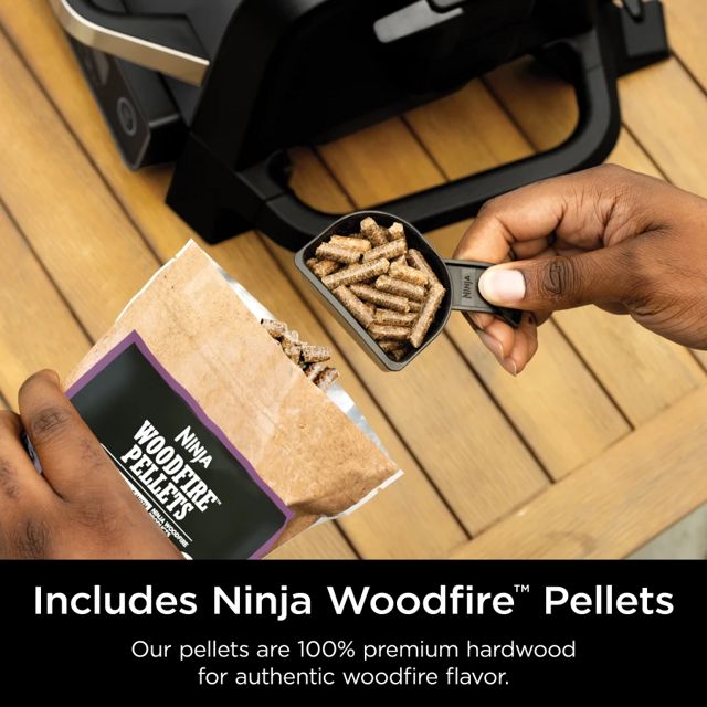 Ninja woodfire barbecue et fumoir d'extérieur OG701