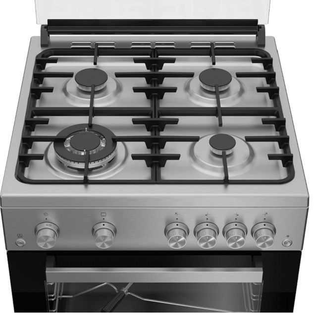 Beko cuisinière pose libre gaz 60cm FSGT61121DXL