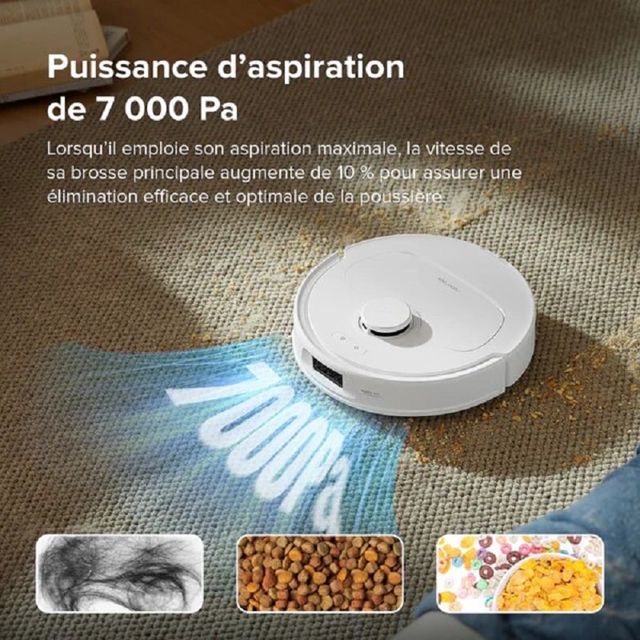 Roborock Qrevo S aspirateur station multifonction