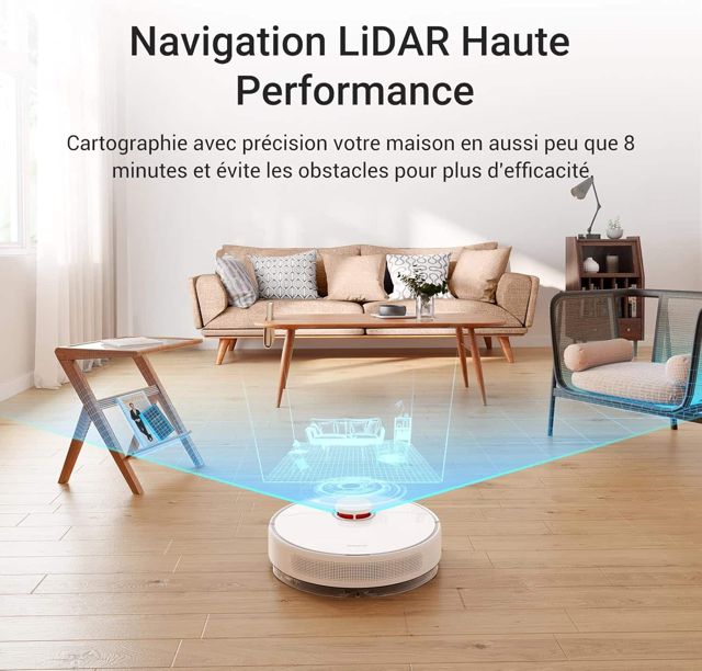 DreameBot D10 Plus aspirateur robot