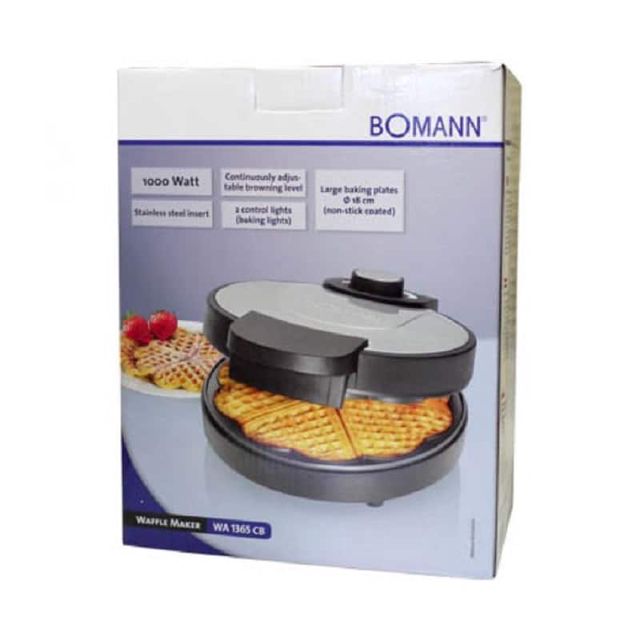 Bomann gaufrier electrique WA 1365 CB