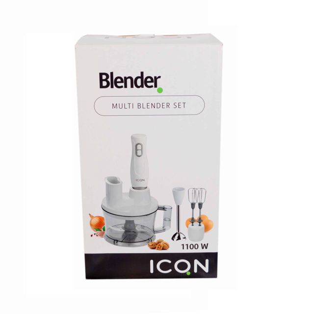 ICQN mixeur batteur 5en1 1100w IQFP101302