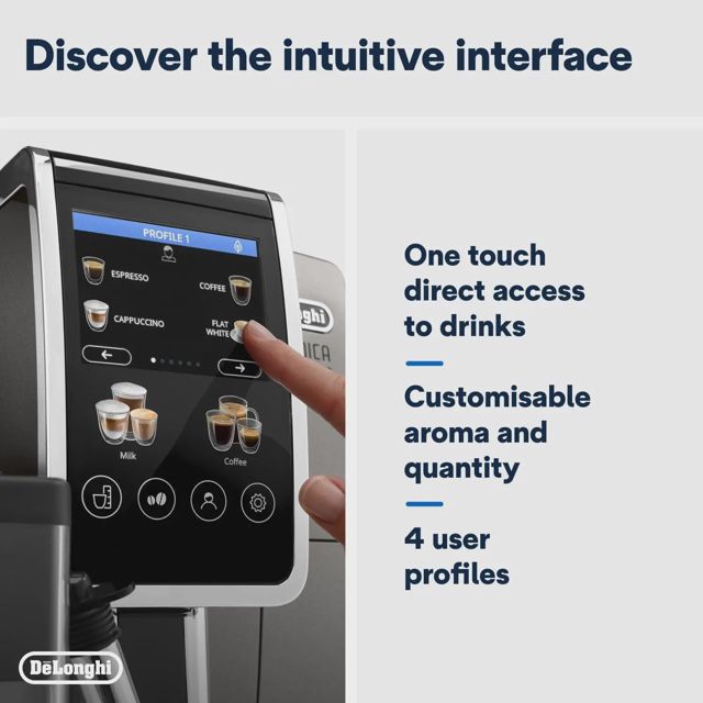 Delonghi cafétiere dinamica plus titanium FEB3895.TB
