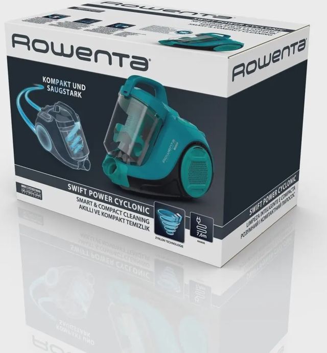 Rowenta aspirateur cyclonic 750w 1.2l RO2932EA