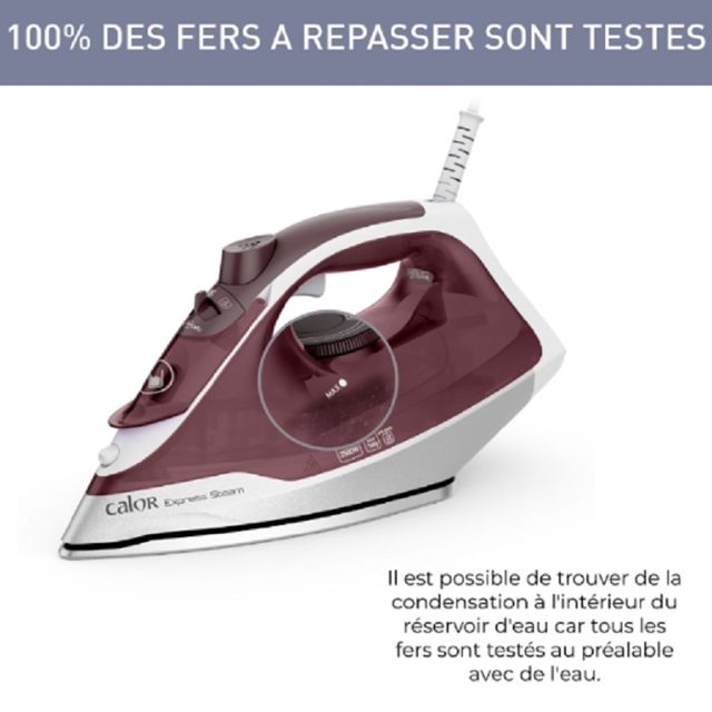 Calor fer vapeur express bordeaux 2500W FV2850C0