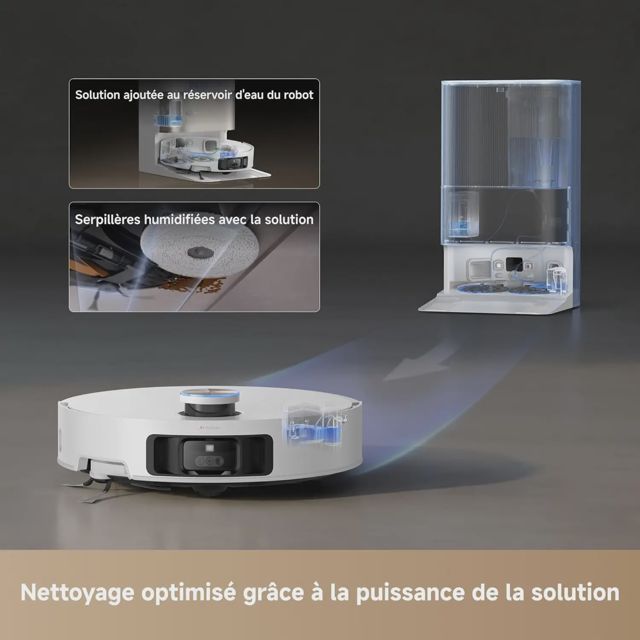 Dreame X50 Ultra Complete Robot Aspirateur avec Station