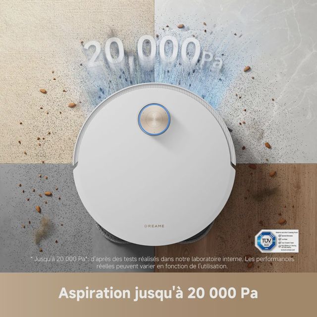Dreame X50 Ultra Complete Robot Aspirateur avec Station