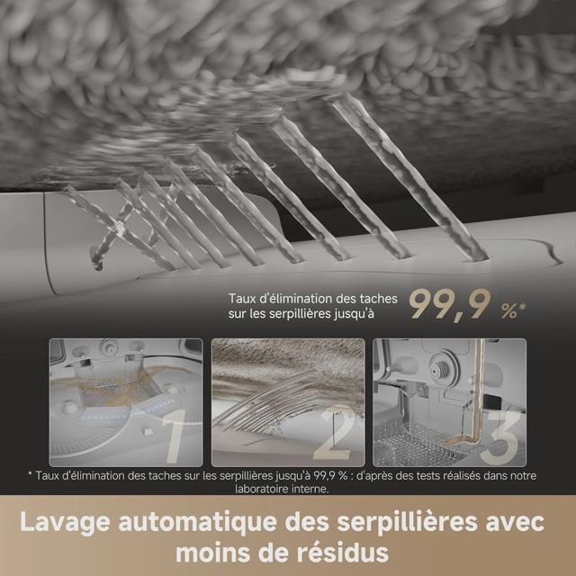 Dreame X50 Ultra Complete Robot Aspirateur avec Station