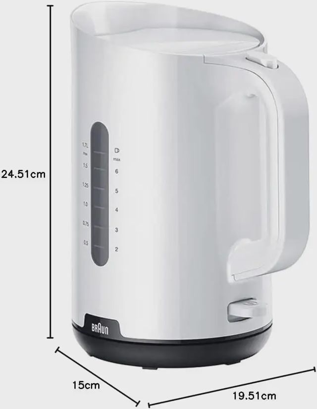 Braun Bouilloire 1,7L 1000W WK1100WH