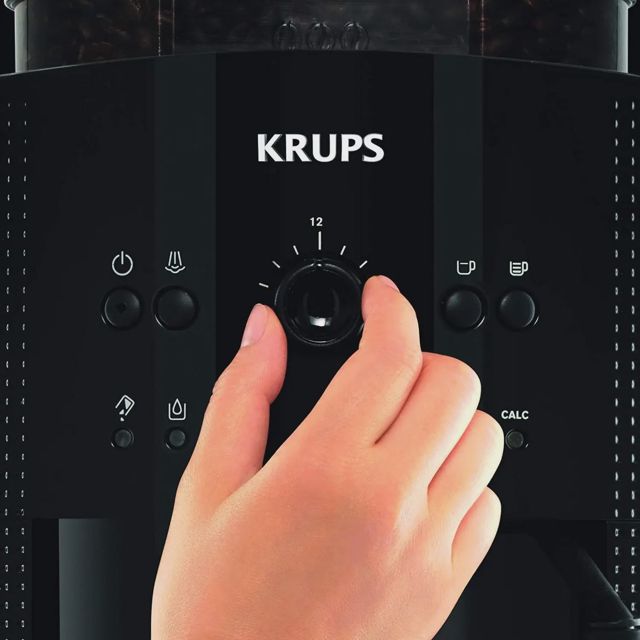 Krups essential Cafetière à broyeur grain YY8125FD