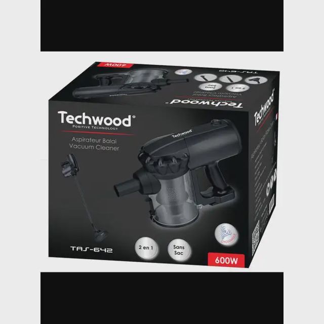 Techwood TAS-642 aspiarteur balai 2en1 600w