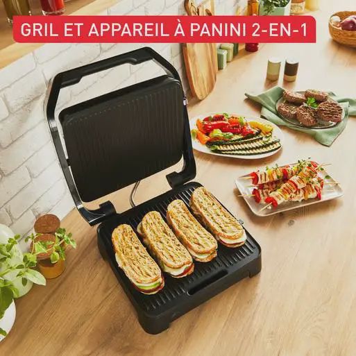 Grille viande et panineuse Tefal