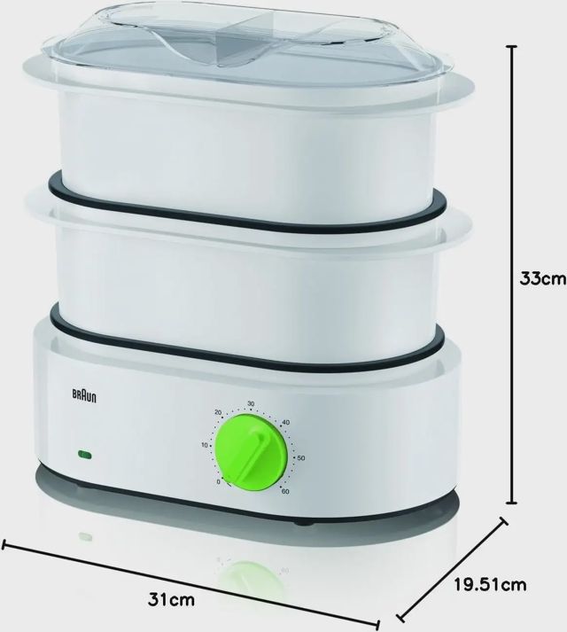 Braun FS3000 Cuiseur Vapeur Electrique