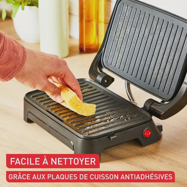 Tefal Gril et machine à panini Puissance1000 Watts GC270D10