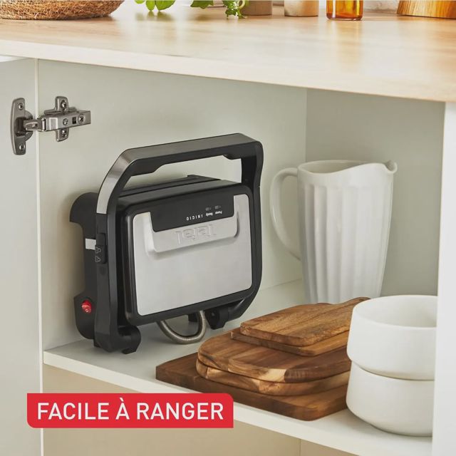 Tefal Gril et machine à panini Puissance1000 Watts GC270D10