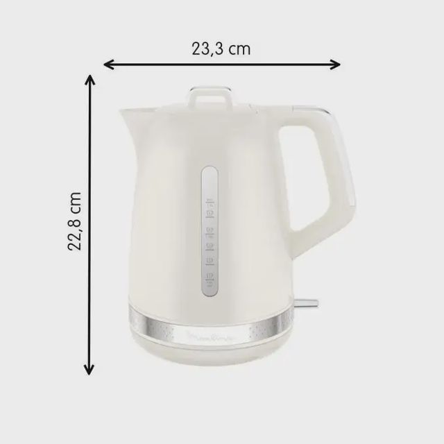 Moulinex Bouilloire Soleil 1,7 L 2400 W Ivoire BY320A10