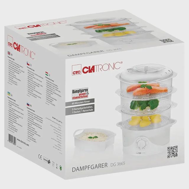 Cuiseur à vapeur clatronic dg3665