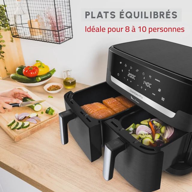 Moulinex Double friteuse à air XXL 11L.EZ9428F0