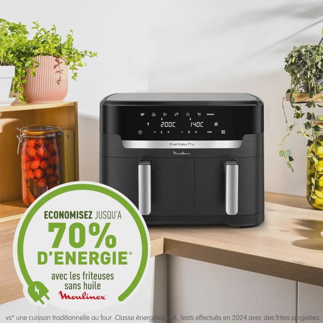 Moulinex Double friteuse à air XXL 11L.EZ9428F0