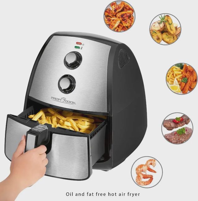 ProfiCook Friteuse à Air Chaud 3.5L PC-FR1115H