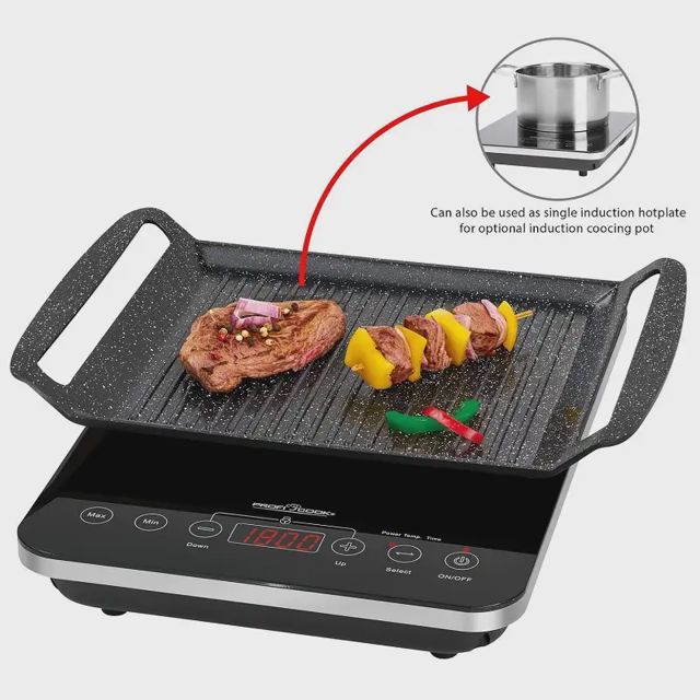 Poficook grille Plaque induction 2w1 ProfiCook PC-ITG 1130