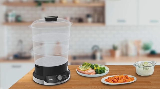 Seb Cuiseur vapeur 9 L.800 W VC204800
