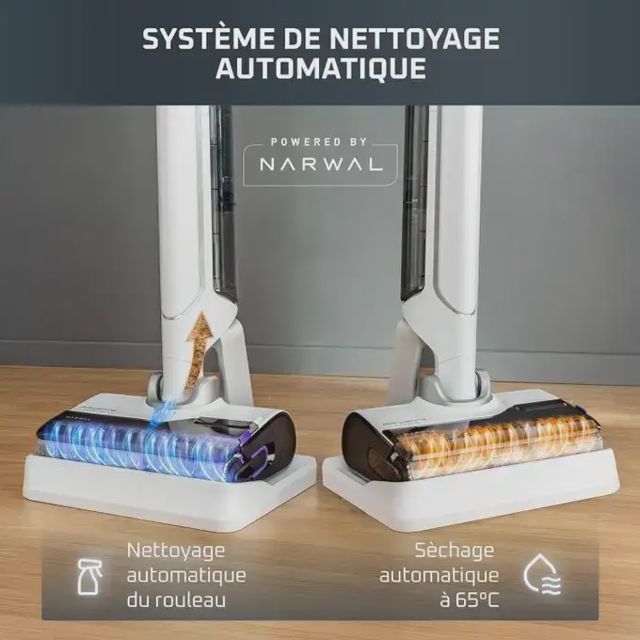 Rowenta Aspirateur Laveur X-Clean 10 sans fil GZ7540WO