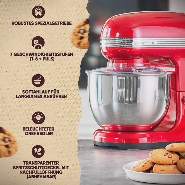 Proficook Pétrin robot pâtissier 1200W 5l PC-KM 1197