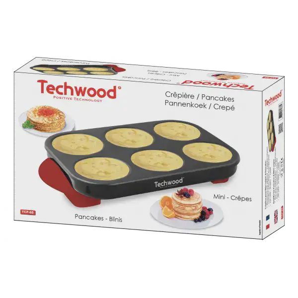 Mini crêpes - Pancakes techwood tcp65