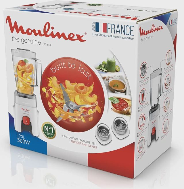 Moulinex blender 1.75 liter 500 watt lm242b25