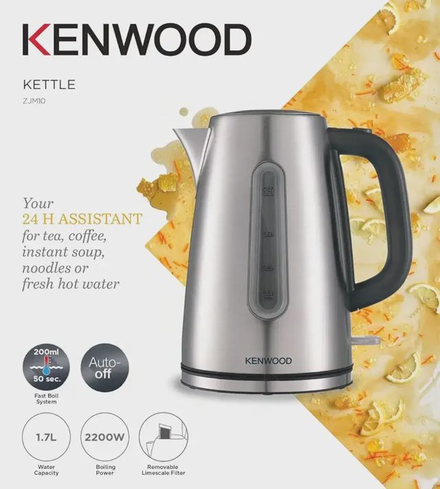 Kenwood Bouilloire électrique inox 1.7l Kenwood ZGM10.000SS