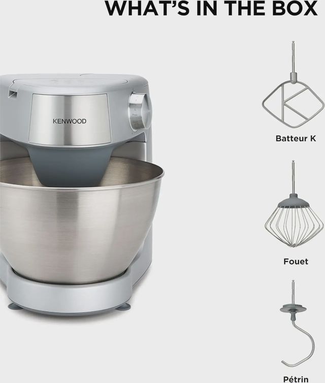 Kenwood Robot Pâtissier KHC29.A0SI 1000 W 4,3 L