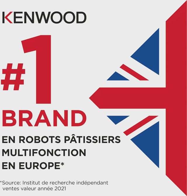 Kenwood petrin 1000w 5 L KMX750AAB