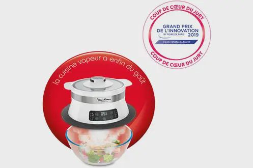 Moulinex Steam up cuiseur vapeur 8 programme vj504010