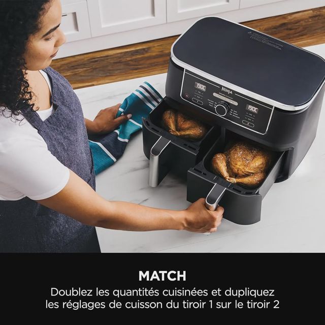 Ninja airfryer Foodi MAX 9.5L 6-en-1 Sans Huile AF400EU