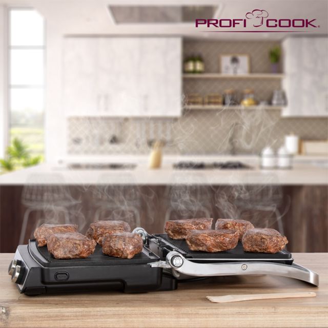 Proficook grill électrique 2000 Watt PC-KG 1264