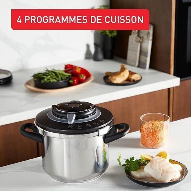 Seb cocotte clipso+ chef 10L  4Programmes