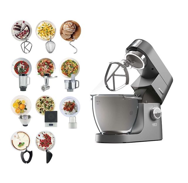 Kenwood pétrin chef xl titanum  6.7L 1700W  KVL8472S