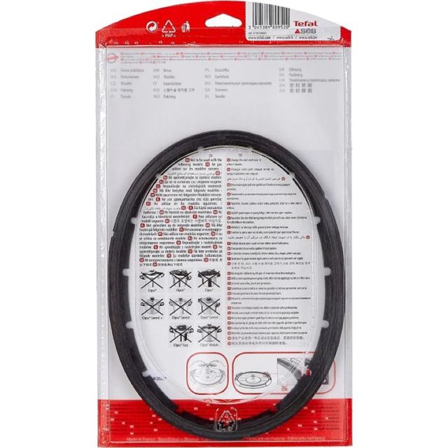 Seb Joint pour autocuiseur clipso 4.5L 6L X1010004