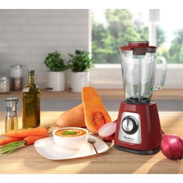 Moulinex blendforce glass blender 1.75l 800w lm430510